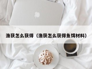 渔获怎么获得（渔获怎么获得鱼饵材料）