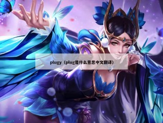 plugy（plug是什么意思中文翻译）