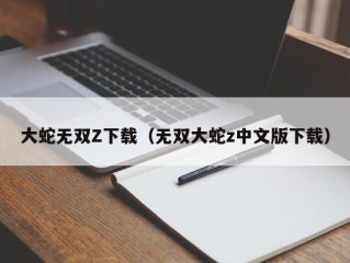 大蛇无双Z下载（无双大蛇z中文版下载）