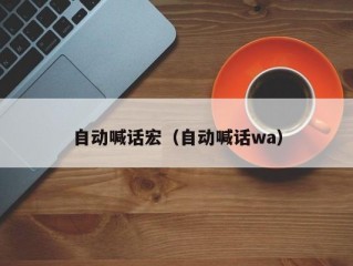 自动喊话宏（自动喊话wa）