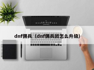 dnf佣兵（dnf佣兵团怎么升级）