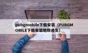 pubgmobile下载安装（PUBGMOBILE下载安装地铁逃生）