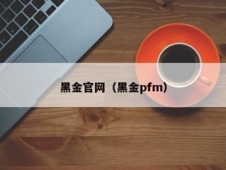 黑金官网（黑金pfm）